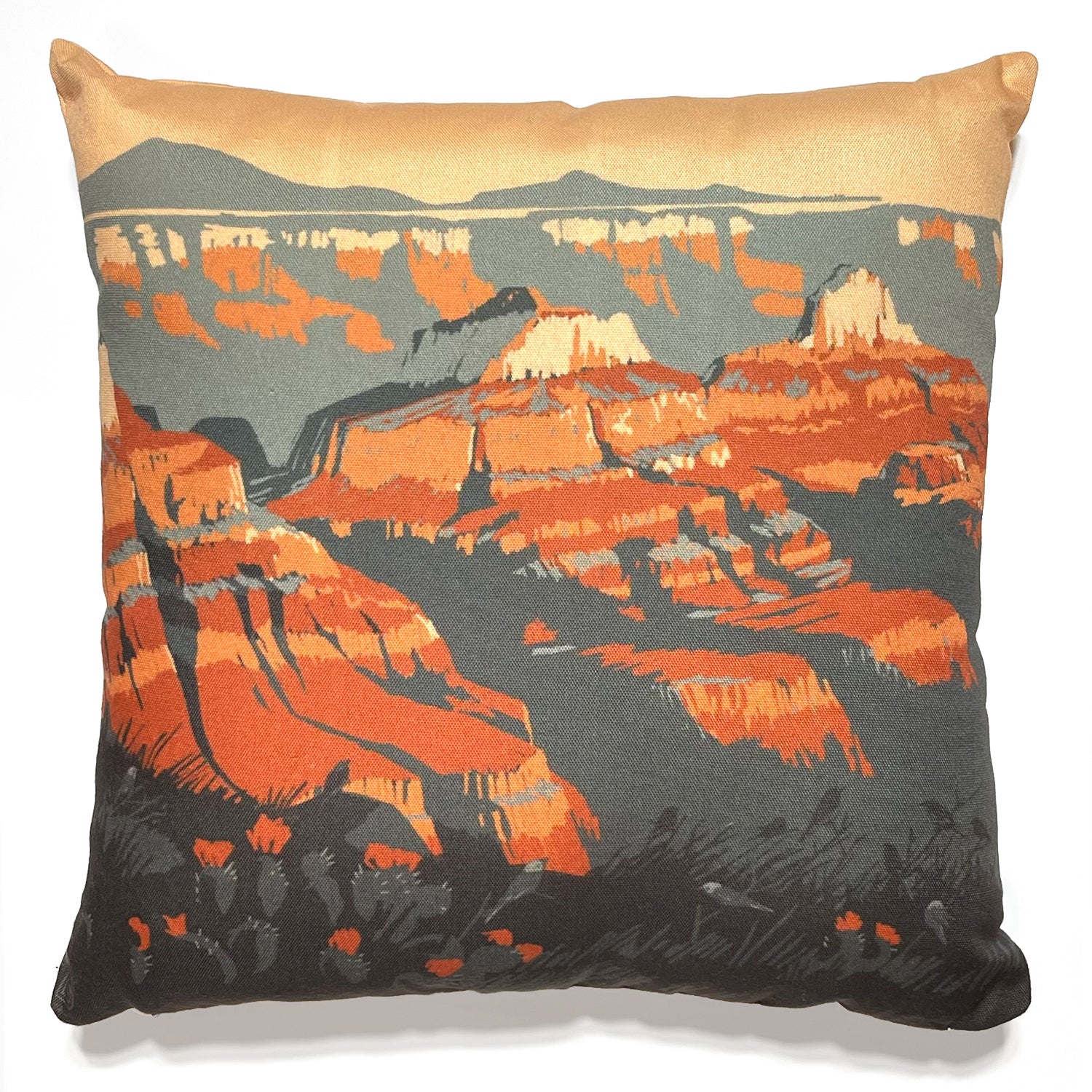 70 old mountain non sleep cushion クッション Pillow_KenC_NP_Grand_Canyon.