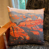 18"x18" Throw Pillow: Kenneth Crane's Grand Canyon National Park