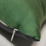 18"x18" Throw Pillow: Emblem of Rocky Mountain National Park