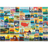 1000-Pc. Puzzle: American Travel Collage