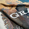 Woven Throw Blanket: (Horizontal) Grand Canyon National Park