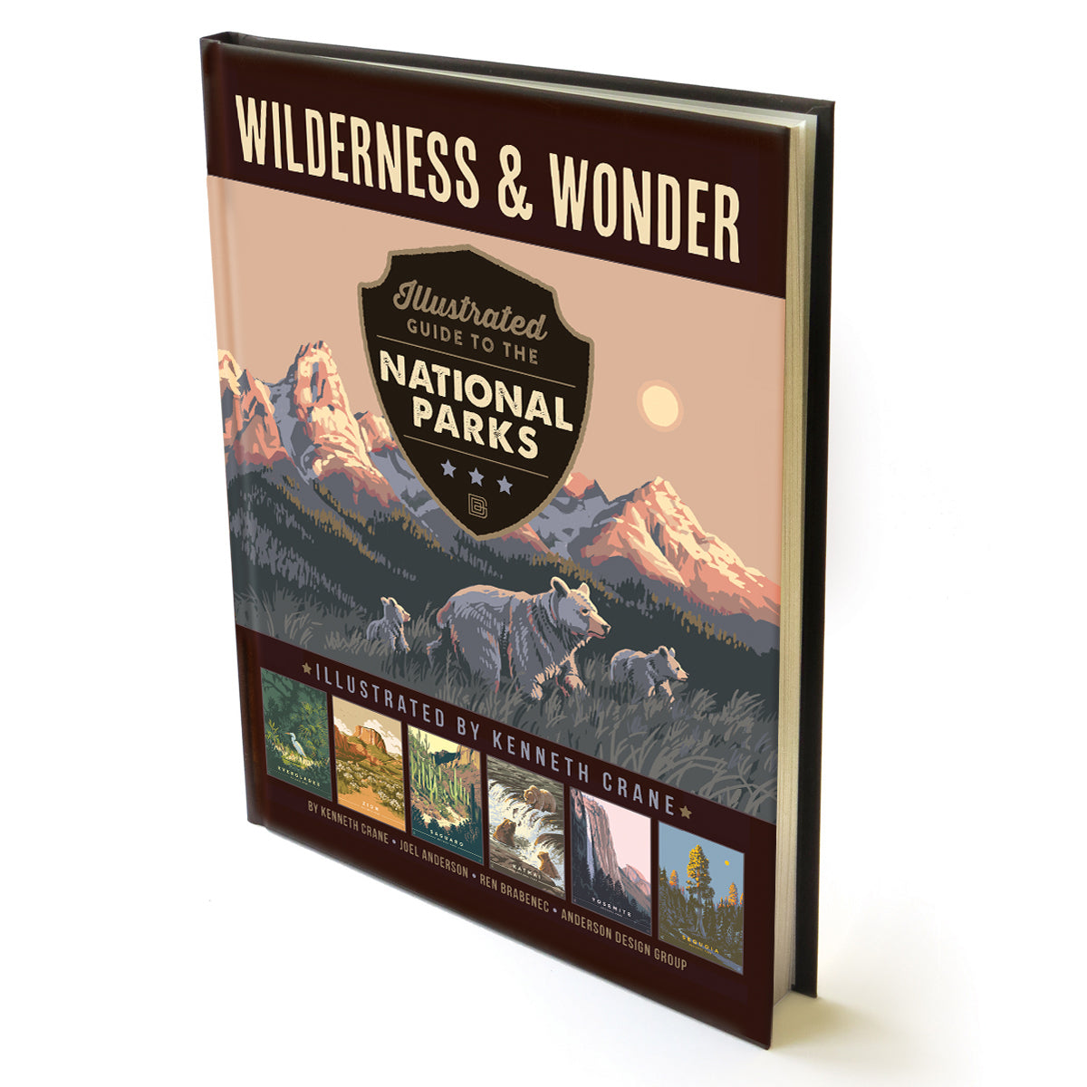 Anderson Design 63 National Parks Coffee Table Book Hard Cover
