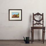 Vintage Apple Truck - Art Print, 8x10 / Standard / Brown