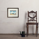 Daytona Beach, Florida - Art Print, 8x10 / Standard / Brown
