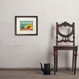 Cicada Invasion: I Survived (Horizontal) - Art Print, 8x10 / Standard / Brown
