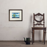 Salt Flat (Pub Poster) - Art Print, 8x10 / Standard / Brown
