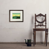 Nashville Skyline: Horizontal - Art Print, 8x10 / Standard / Brown
