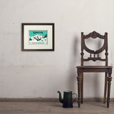 Yard Sale (Pub Poster) - Art Print, 8x10 / Standard / Brown