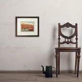 Old Glory: Distillery Building - Art Print, 8x10 / Standard / Brown