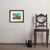 France: Paris, Notre Dame, Horizontal - Art Print, 8x10 / Standard / Brown