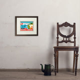 Lookin' Pretty In Music City (Horizontal) - Art Print, 8x10 / Standard / Brown
