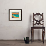Monterey, California: Lovers Point Park - Art Print, 8x10 / Standard / Brown