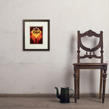1984: George Orwell - Art Print, 8x10 / Standard / Brown