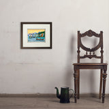 Flathead Lake, Montana (Horizontal) - Art Print, 8x10 / Standard / Brown