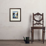 Ithaca, New York - Art Print, 8x10 / Standard / Brown