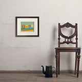 Flip Flops Hangin’ Out Together - Art Print, 8x10 / Standard / Brown