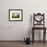Yosemite National Park: Yosemite Valley (Horizontal) - Art Print, 8x10 / Standard / Brown