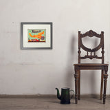 100th Anniversary Of Route 66 (Map) - Art Print, 8x10 / Standard / Gray