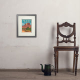 Pecos National Historical Park, NM - Art Print, 8x10 / Standard / Gray