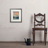 250th Anniversary USA: Mount Rushmore - Art Print, 8x10 / Standard / Gray