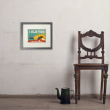 Cicada Invasion: I Survived (Horizontal) - Art Print, 8x10 / Standard / Gray