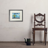 Salt Flat (Pub Poster) - Art Print, 8x10 / Standard / Gray