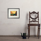 Zion National Park: 100th Anniversary (Horizontal) - Art Print, 8x10 / Standard / Gray