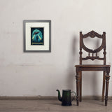 20,000 Leagues Under the Sea: Jules Verne - Art Print, 8x10 / Standard / Gray