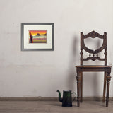 Huntington Beach, California - Art Print, 8x10 / Standard / Gray