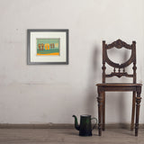 Flip Flops Hangin’ Out Together - Art Print, 8x10 / Standard / Gray