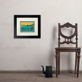 Memphis, TN: River View (Horizontal) - Art Print, 8x10 / Deluxe / Black