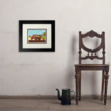 Vintage Apple Truck - Art Print, 8x10 / Deluxe / Black