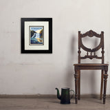 Ithaca, New York - Art Print, 8x10 / Deluxe / Black