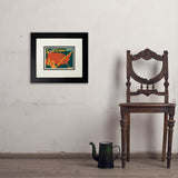 2024 Total Solar Eclipse Map - Art Print, 8x10 / Deluxe / Black