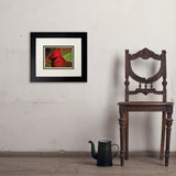 Pastel Painting: Redhead (Cardinal) - Art Print, 8x10 / Deluxe / Black
