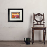 Moab, Utah: Canyon View - Art Print, 8x10 / Deluxe / Black