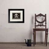 Pirate Flag - Art Print, 8x10 / Deluxe / Black
