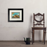 France: Paris, Notre Dame, Horizontal - Art Print, 8x10 / Deluxe / Black