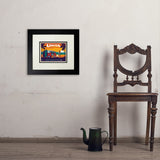 West Coast Surf Van (Pub Poster) - Art Print, 8x10 / Deluxe / Black
