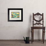 Great Lakes: Horizontal Map - Art Print, 8x10 / Deluxe / Black