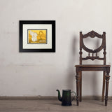 Map of Arches National Park - Art Print, 8x10 / Deluxe / Black