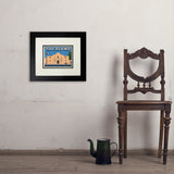 San Antonio, TX: The Alamo (Horizontal) - Art Print, 8x10 / Deluxe / Black