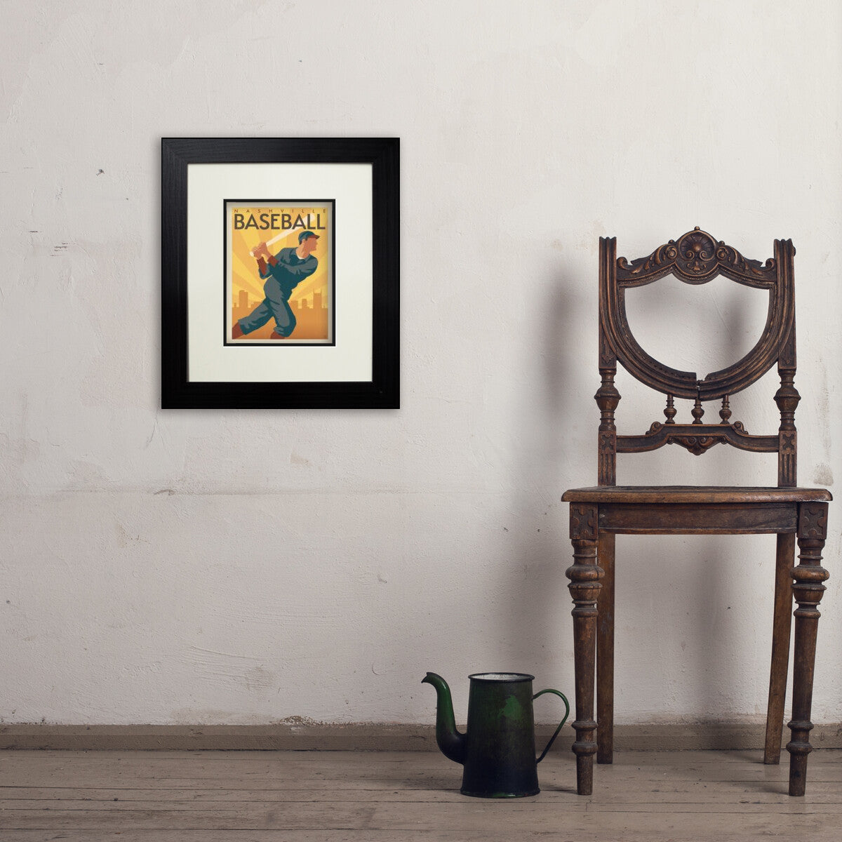 Baseball — Nashville Art Print – Anderson Design Group