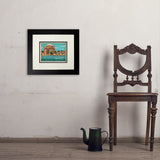 San Francisco: Palace of Fine Arts - Art Print, 8x10 / Deluxe / Black