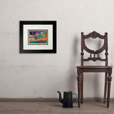 Memphis, TN: Picture Letters - Art Print, 8x10 / Deluxe / Black