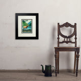 Caribou-Targhee National Forest - Art Print, 8x10 / Deluxe / Black