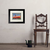 Portland, Oregon: Union Station - Art Print, 8x10 / Deluxe / Black