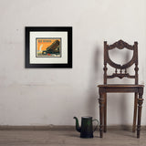 Yellowstone National Park: Old Faithful Inn - Art Print, 8x10 / Deluxe / Black