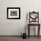 Space Travel Collage (Horizontal) - Art Print, 8x10 / Deluxe / Black