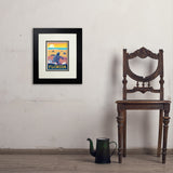 Florida: Sea Turtle Hatchling Habitats - Art Print, 8x10 / Deluxe / Black